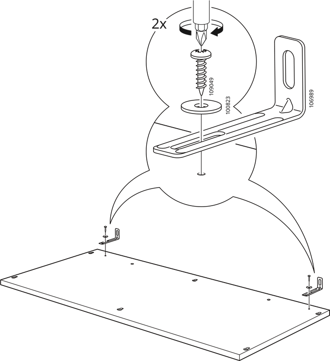 IKEA - NORDLI - Aufbau - Schritt 18 Aufbau - Schritt 18