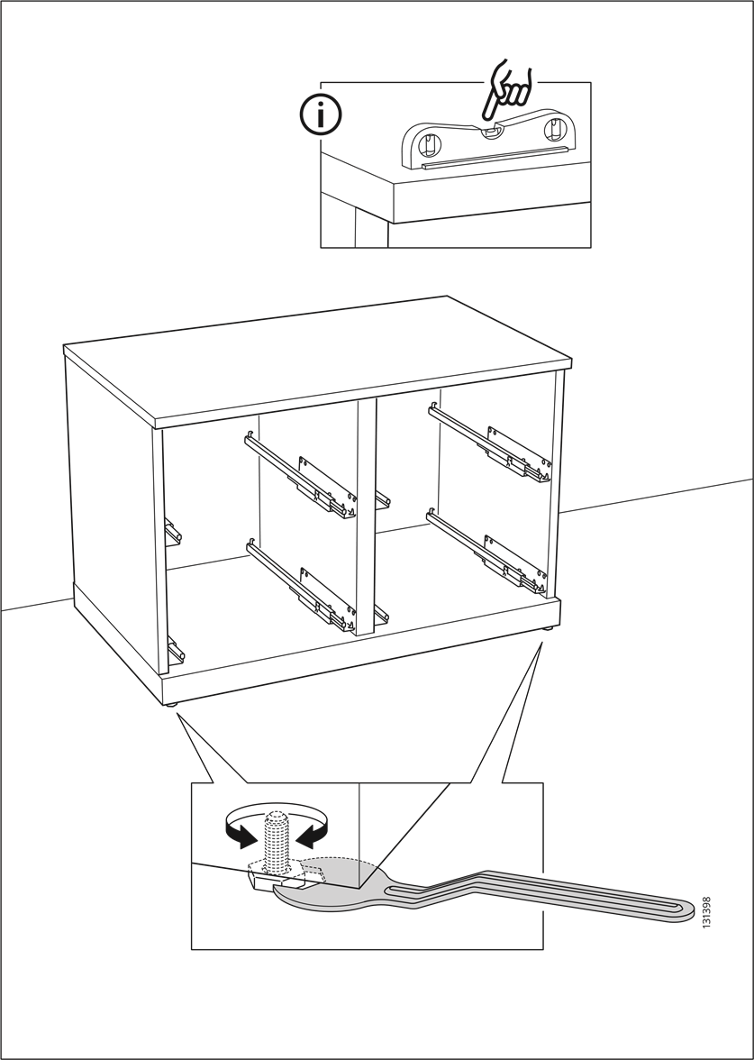 IKEA - NORDLI - Aufbau - Schritt 20 Aufbau - Schritt 20