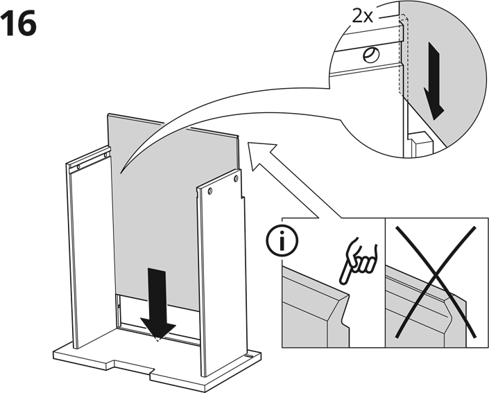 IKEA - NORDLI - Aufbau - Schritt 25 Aufbau - Schritt 25