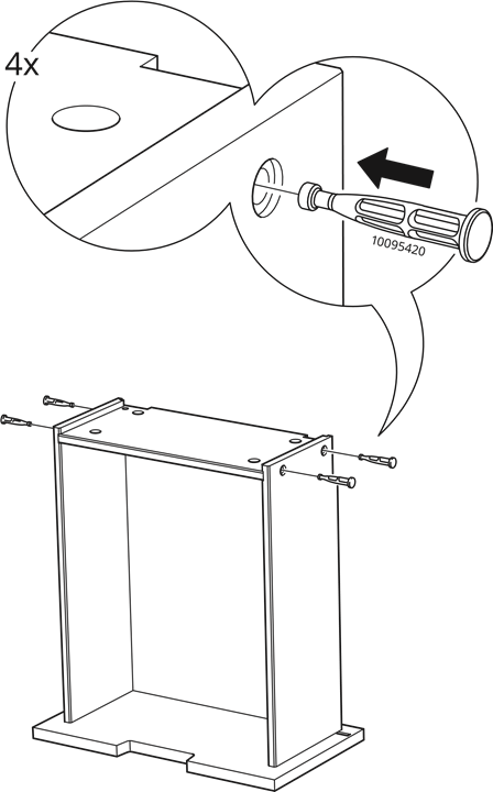 IKEA - NORDLI - Aufbau - Schritt 27 Aufbau - Schritt 27