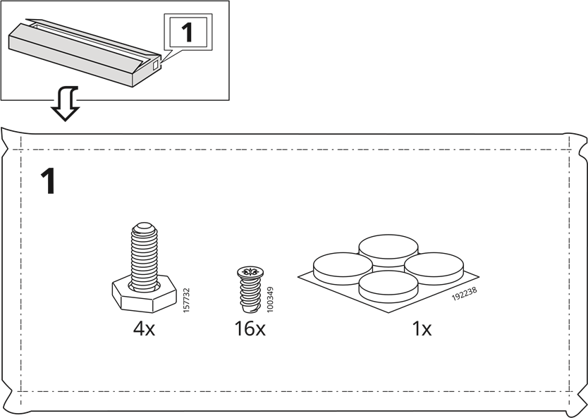 IKEA - NORDLI - Aufbau - Schritt 5 Aufbau - Schritt 5