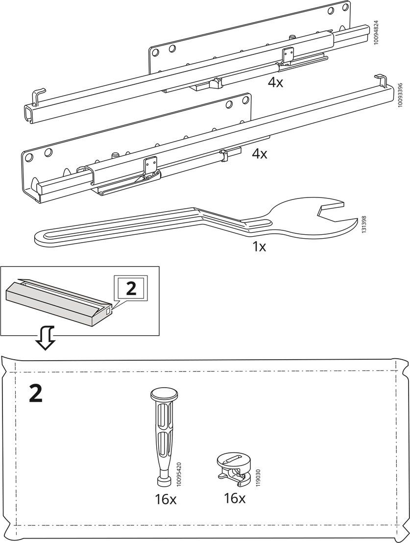 IKEA - NORDLI - Aufbau - Schritt 7 Aufbau - Schritt 7