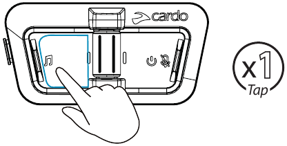 Cardo - PACKTALK OUTDOOR - Erste Schritte - Telefonkopplung beenden Erste Schritte - Telefonkopplung beenden