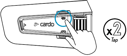 Cardo - PACKTALK PRO - DMC Intercom - Privaten Chat starten/stoppen DMC Intercom - Privaten Chat starten/stoppen