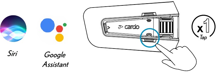 Cardo - PACKTALK PRO - Allgemein - Sprachassistenten verwenden Allgemein - Sprachassistenten verwenden