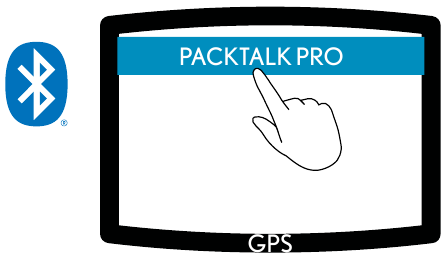 Cardo - PACKTALK PRO - GPS-Kopplung - Schritt 3 GPS-Kopplung - Schritt 3