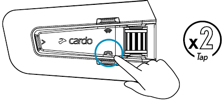 Cardo - PACKTALK PRO - Telefonanruf - Kurzwahl anrufen Telefonanruf - Kurzwahl anrufen