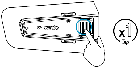 Cardo - PACKTALK PRO - Radio - Ausschalten Radio - Ausschalten