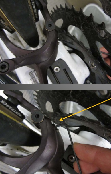 Trek - Madone 2013 - Einbau der Hinterradbremse – Schritt 4 Einbau der Hinterradbremse – Schritt 4