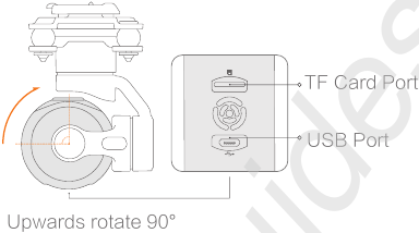 Xiaomi - Mi Drone - Vorbereitung - Gimbal-Kamera vorbereiten Vorbereitung - Gimbal-Kamera vorbereiten