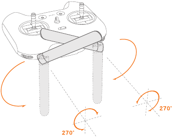 Xiaomi - Mi Drone - Vorbereitung - Funkfernsteuerung vorbereiten - Schritt 1 Vorbereitung - Funkfernsteuerung vorbereiten - Schritt 1