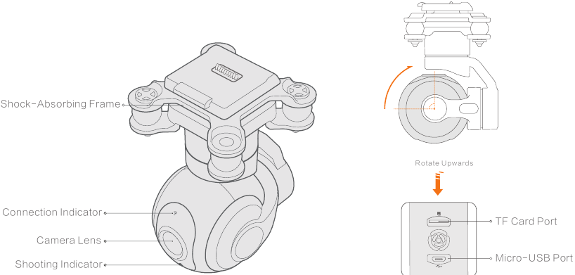 Xiaomi - Mi Drone - Produkt & Zubehör - Integrierte Gimbal-Kamera Produkt & Zubehör - Integrierte Gimbal-Kamera
