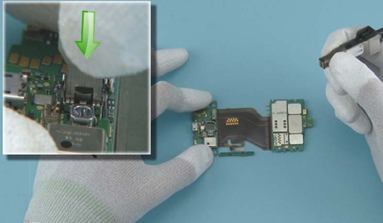 Nokia - 700 - Demontageschritte - Schritt 33 Demontageschritte - Schritt 33