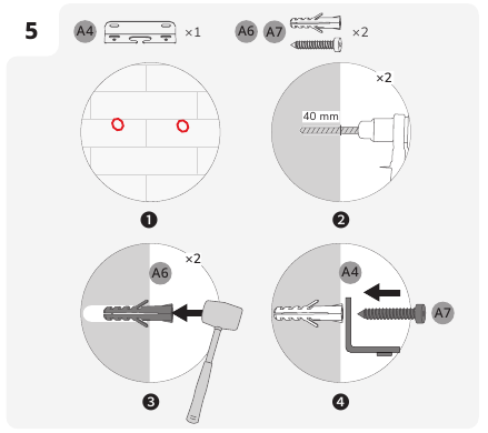 EcoFlow - STREAM AC - Montieren & Verriegeln (Optional) - Schritt 5 Montieren & Verriegeln (Optional) - Schritt 5