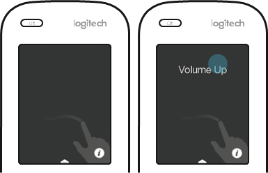 logitech - HARMONY 950 - Gesten & Gestenhinweise Gesten & Gestenhinweise