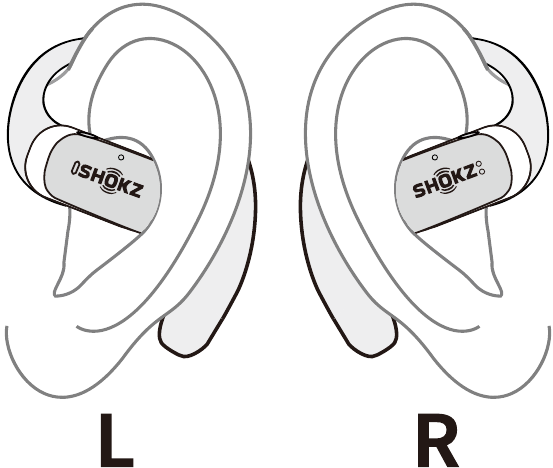 shokz - OPENFIT 2+ - Bedienung und Steuerung - Schritt 4 Bedienung und Steuerung - Schritt 4