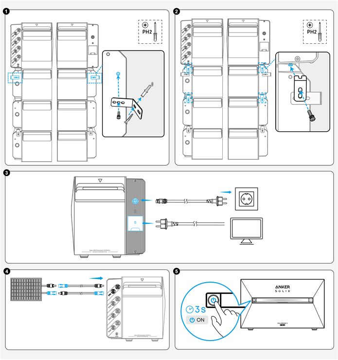 Anker - SOLIX Solarbank 3 E2700 Pro - Erweiterungsbatterie hinzufügen - Schritt 3 Erweiterungsbatterie hinzufügen - Schritt 3