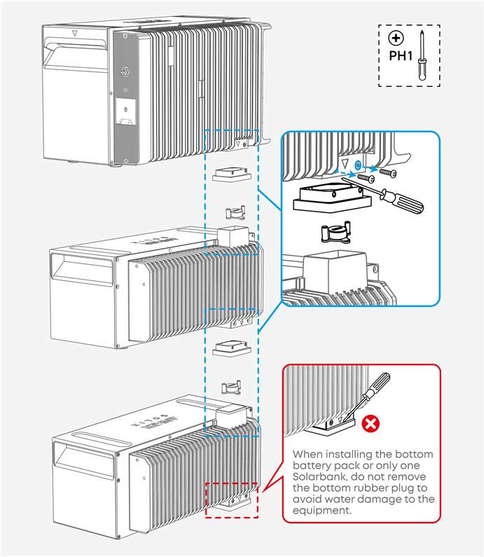 Anker - SOLIX Solarbank 3 E2700 Pro - Installation - Schritt 2 Installation - Schritt 2