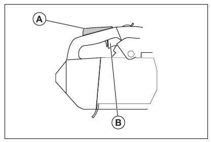 Husqvarna - T435 - Gashebelsperre Gashebelsperre
