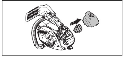 Husqvarna - T435 - Luftfilter reinigen Luftfilter reinigen