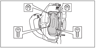 Husqvarna - T435 - Prüfen des Schalldämpfers - Schritt 4 Prüfen des Schalldämpfers - Schritt 4