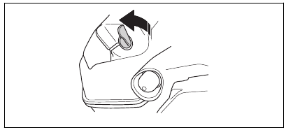 Husqvarna - T435 - Vorbereitung zum Starten mit kaltem Motor - Schritt 3 Vorbereitung zum Starten mit kaltem Motor - Schritt 3