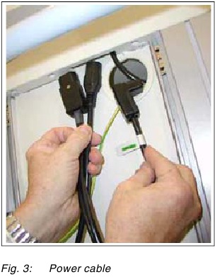 Siemens - ARCADIS - Installation des Video-Splitters - Schritt 2 Installation des Video-Splitters - Schritt 2