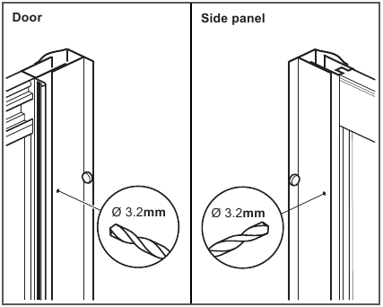 Simpson - SUPREME - EINZELSCHIEBETÜR & SEITENWAND - Schritt 5 EINZELSCHIEBETÜR & SEITENWAND - Schritt 5