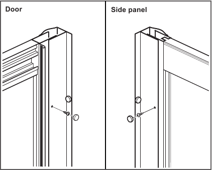 Simpson - SUPREME - EINZELSCHIEBETÜR & SEITENWAND - Schritt 6 EINZELSCHIEBETÜR & SEITENWAND - Schritt 6