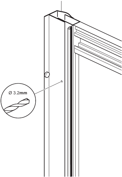 Simpson - SUPREME - EINZELSCHIEBETÜR IN NIESCHE - Schritt 3 EINZELSCHIEBETÜR IN NIESCHE - Schritt 3