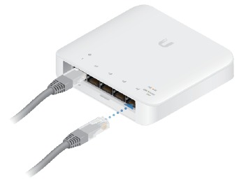 Ubiquiti - UniFi Switch Flex - Ethernet anschließen Ethernet anschließen