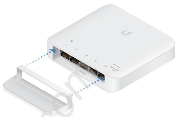 Ubiquiti - UniFi Switch Flex - Außeninstallation - Schritt 1 Außeninstallation - Schritt 1
