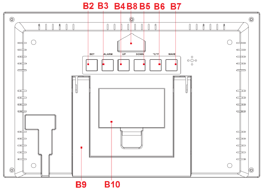 Technoline - WS8016 - Geräteübersicht - Schritt 2 Geräteübersicht - Schritt 2
