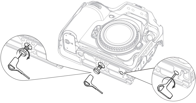 SmallRig - Cage - Montageanleitung - Schritt 4 Montageanleitung - Schritt 4