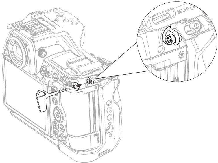 SmallRig - Cage - Montageanleitung - Schritt 6 Montageanleitung - Schritt 6