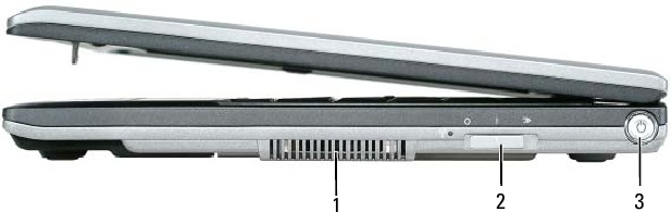 Dell - Latitude D430 - Über Ihr Produkt - Rechte Seitenansicht Über Ihr Produkt - Rechte Seitenansicht