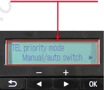 Canon - MX360 - Einrichten des Empfangsmodus - Schritt 14 Einrichten des Empfangsmodus - Schritt 14