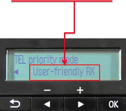 Canon - MX360 - Einrichten des Empfangsmodus - Schritt 16 Einrichten des Empfangsmodus - Schritt 16