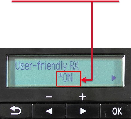 Canon - MX360 - Einrichten des Empfangsmodus - Schritt 20 Einrichten des Empfangsmodus - Schritt 20