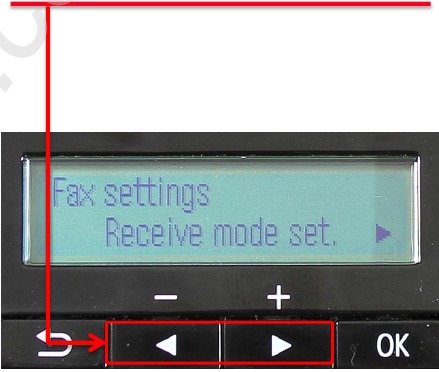 Canon - MX360 - Einrichten des Empfangsmodus - Schritt 4 Einrichten des Empfangsmodus - Schritt 4