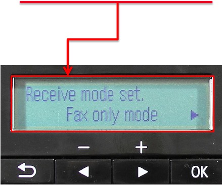 Canon - MX360 - Einrichten des Empfangsmodus - Schritt 6 Einrichten des Empfangsmodus - Schritt 6