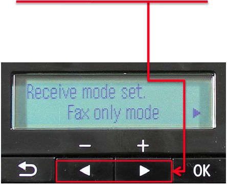 Canon - MX360 - Einrichten des Empfangsmodus - Schritt 7 Einrichten des Empfangsmodus - Schritt 7