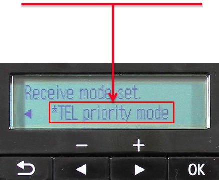 Canon - MX360 - Einrichten des Empfangsmodus - Schritt 8 Einrichten des Empfangsmodus - Schritt 8