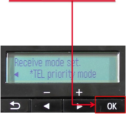 Canon - MX360 - Einrichten des Empfangsmodus - Schritt 9 Einrichten des Empfangsmodus - Schritt 9