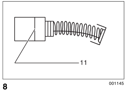 Makita - 9403 - Kohlebürsten wechseln - Schritt 1 Kohlebürsten wechseln - Schritt 1