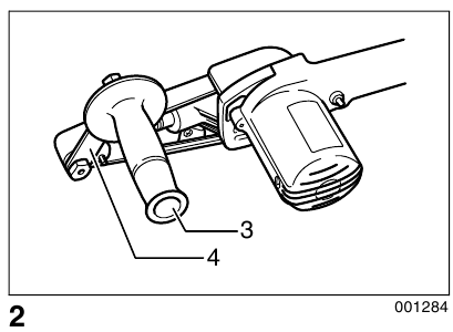 Makita - 9031 - Seitenhandgriff anbringen Seitenhandgriff anbringen