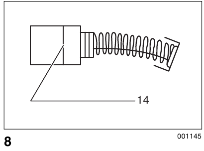 Makita - 9031 - Kohlebürsten wechseln - Schritt 1 Kohlebürsten wechseln - Schritt 1