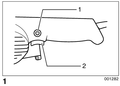 Makita - 9031 - Schalterbetätigung Schalterbetätigung