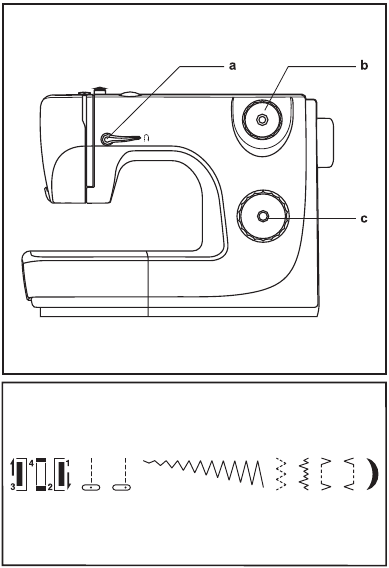 Singer - 8280 - Ihr Stichmuster auswählen Ihr Stichmuster auswählen