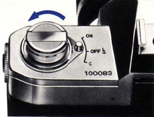Canon - FTb - Überprüfung des korrekten Filmeinzugs Überprüfung des korrekten Filmeinzugs
